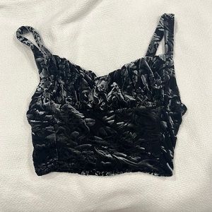 Urban outfitters velvet tank top